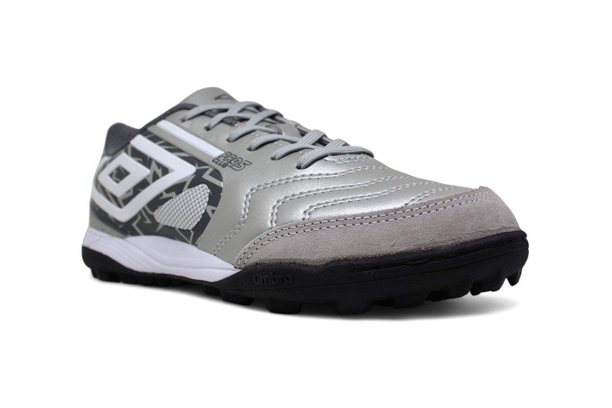Chuteira Society Umbro Pro 5 Bump Club Cinza 2