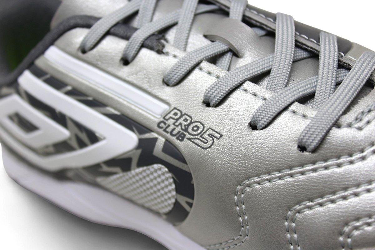 Chuteira Society Umbro Pro 5 Bump Club Cinza 6