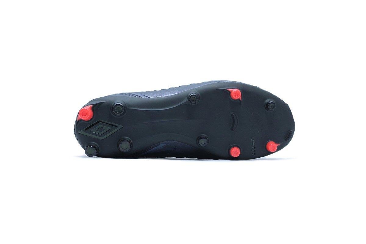 Chuteira Campo Umbro Fifty IV Preto/Verde 4