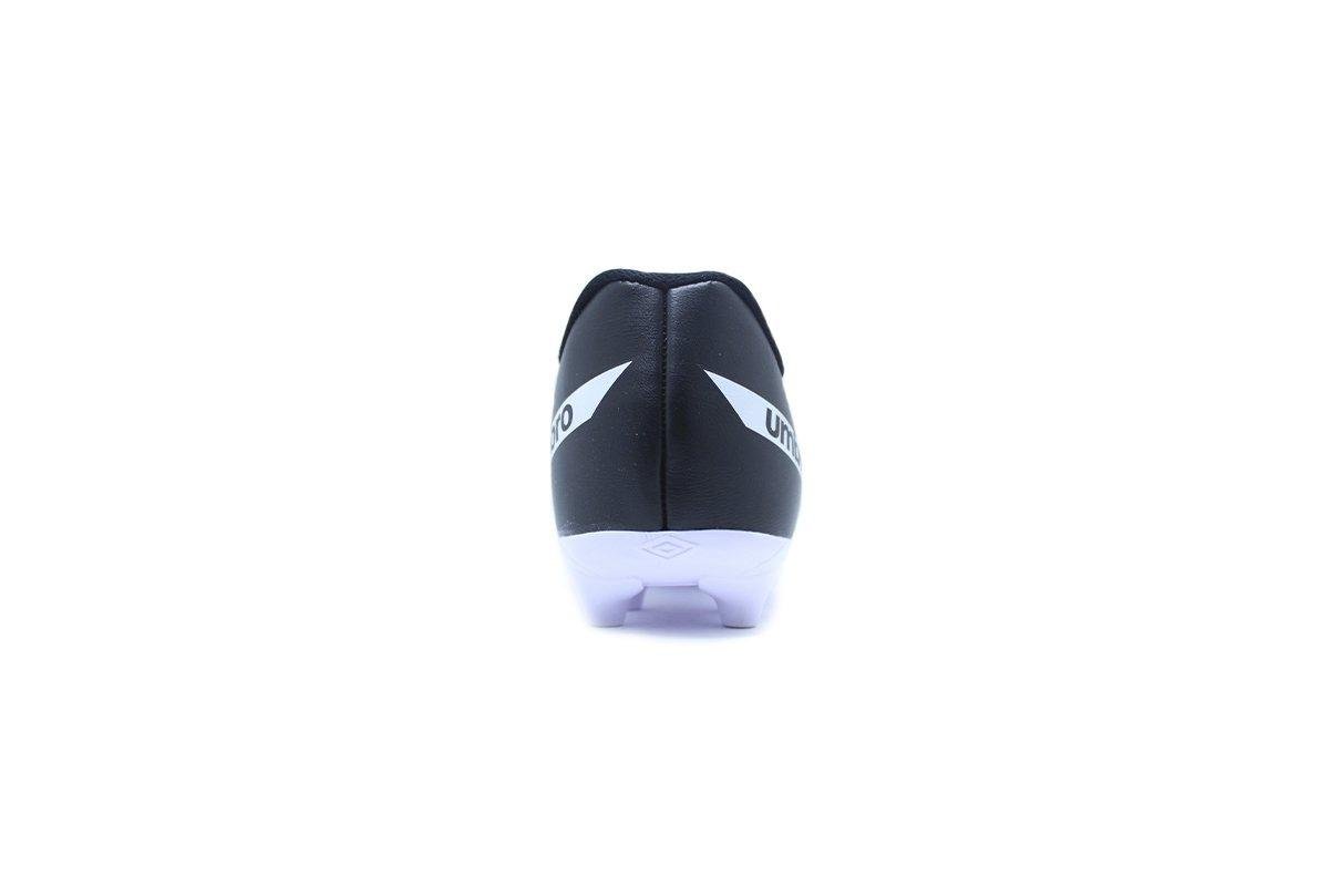 Chuteira campo Umbro Beat - unissex - preto e branco Preto 4