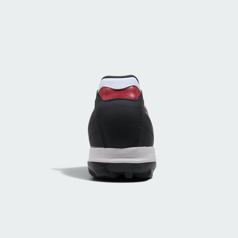 Chuteira Society Mizuno Morelia Classic AS Preto/Vermelho 3