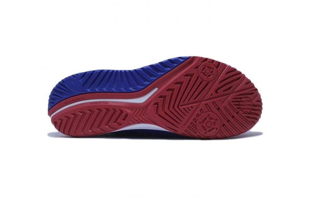 Tênis Asics Gel Resolution 9 Limited Edition Azul/Vermelho 4