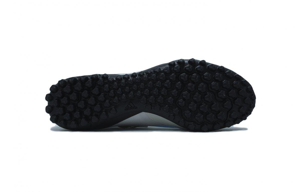 Chuteira Society Adidas X Crazyfast Messi.4 Cinza/Azul 4