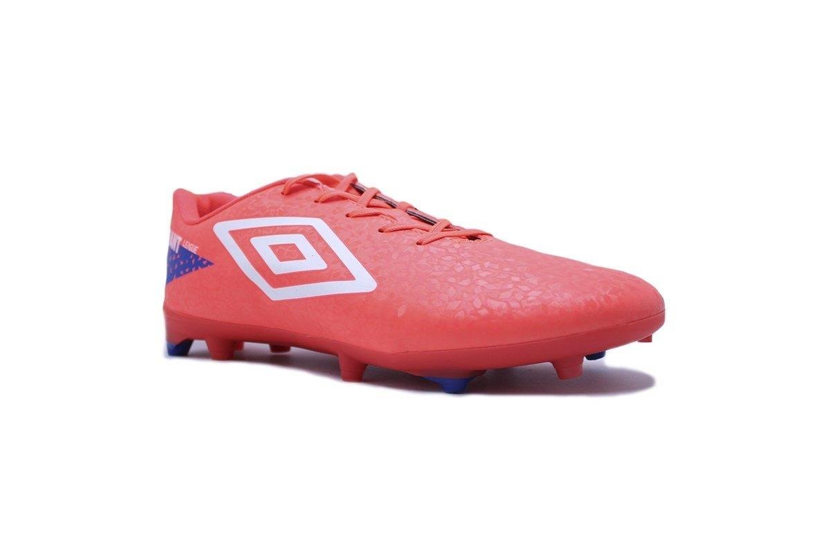 Chuteira Campo Umbro Adamant League Vermelho/Azul 2
