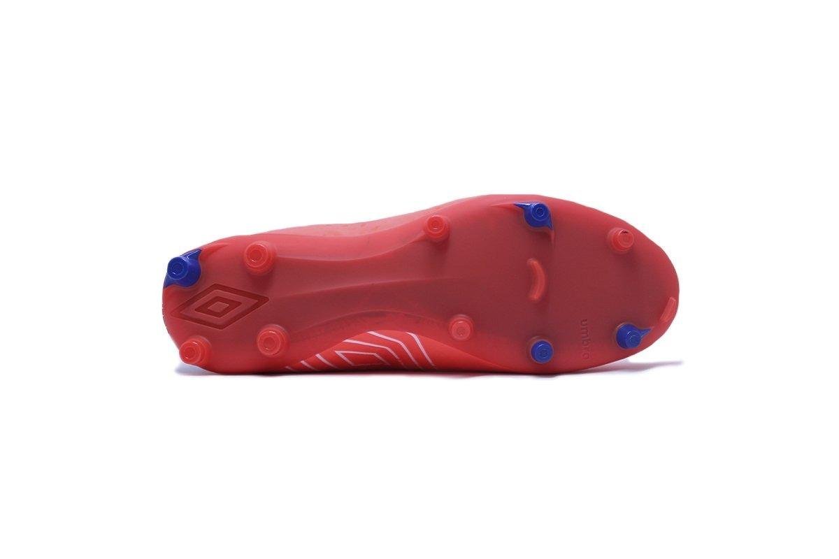Chuteira Campo Umbro Adamant League Vermelho/Azul 4