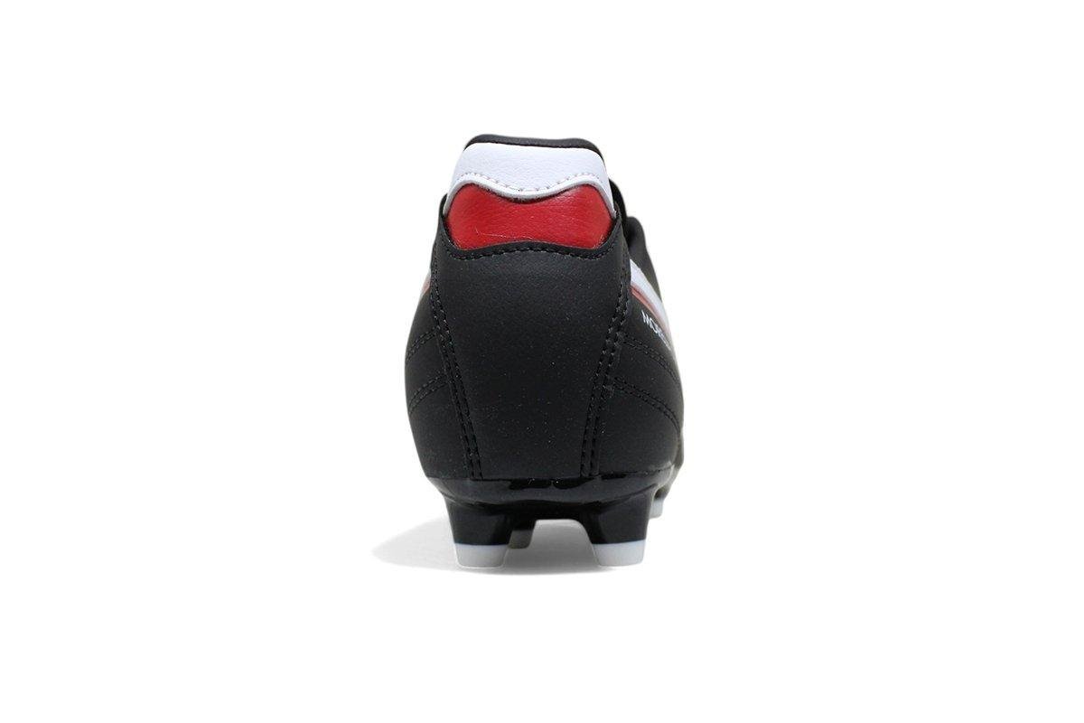 Chuteira Campo Mizuno Morelia Classic MD Preto/Vermelho 4