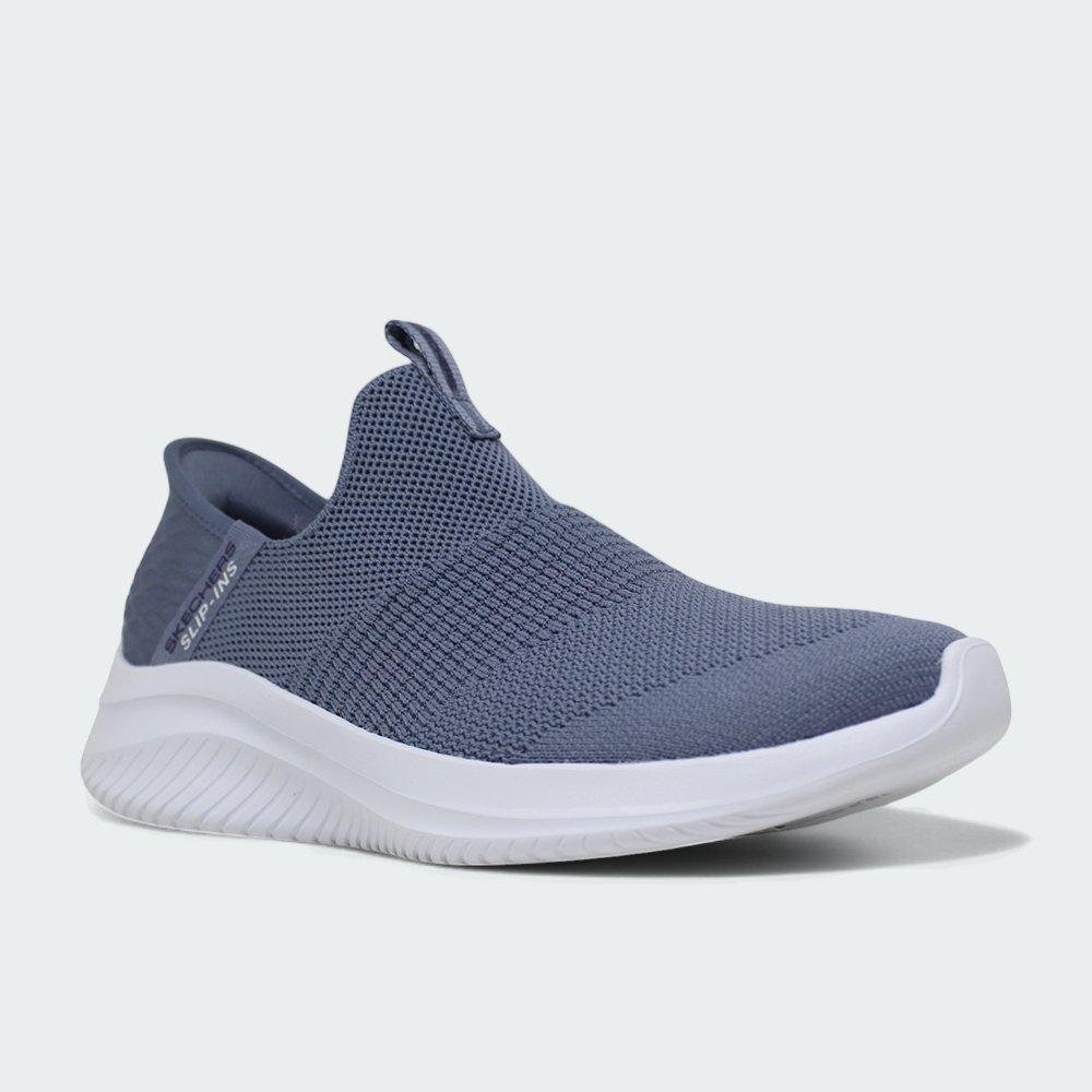 Tênis Skechers Ultra Flex 3.0 Cozy Streak Cinza 2