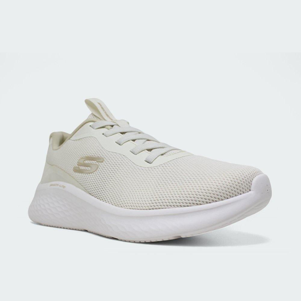 Tênis Skechers Skech-Lite Pro Glimmer Me Bege 2