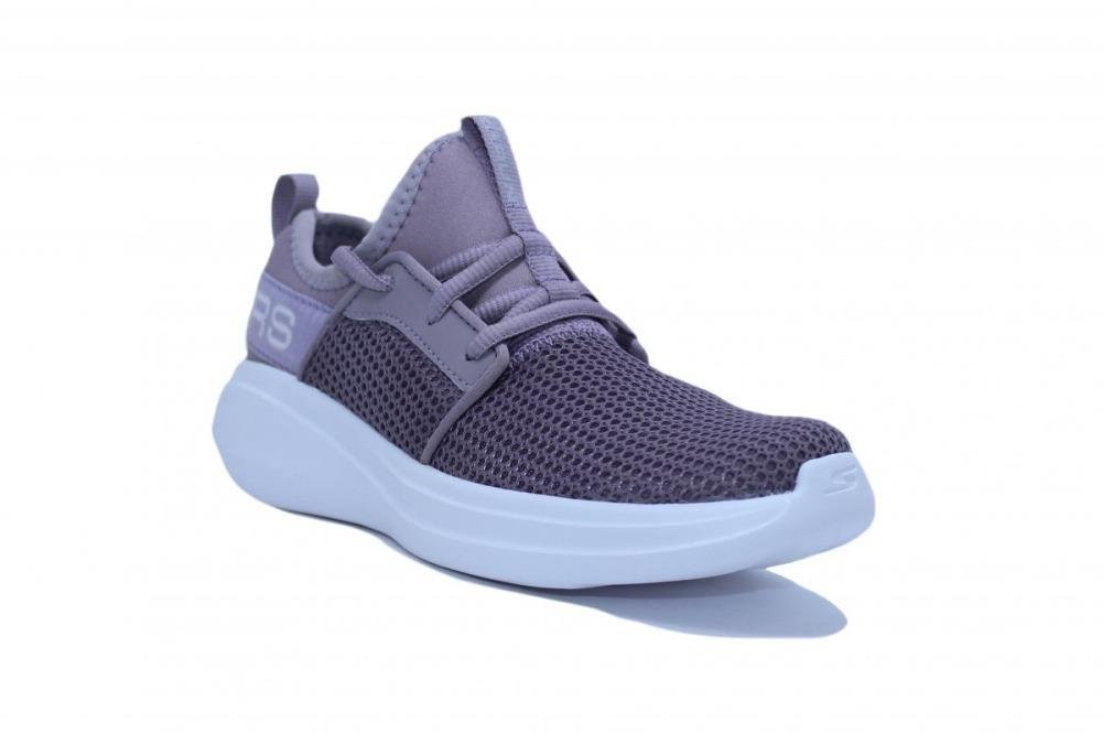 Tênis Skechers Go Run Fast Branco/Rosa 2