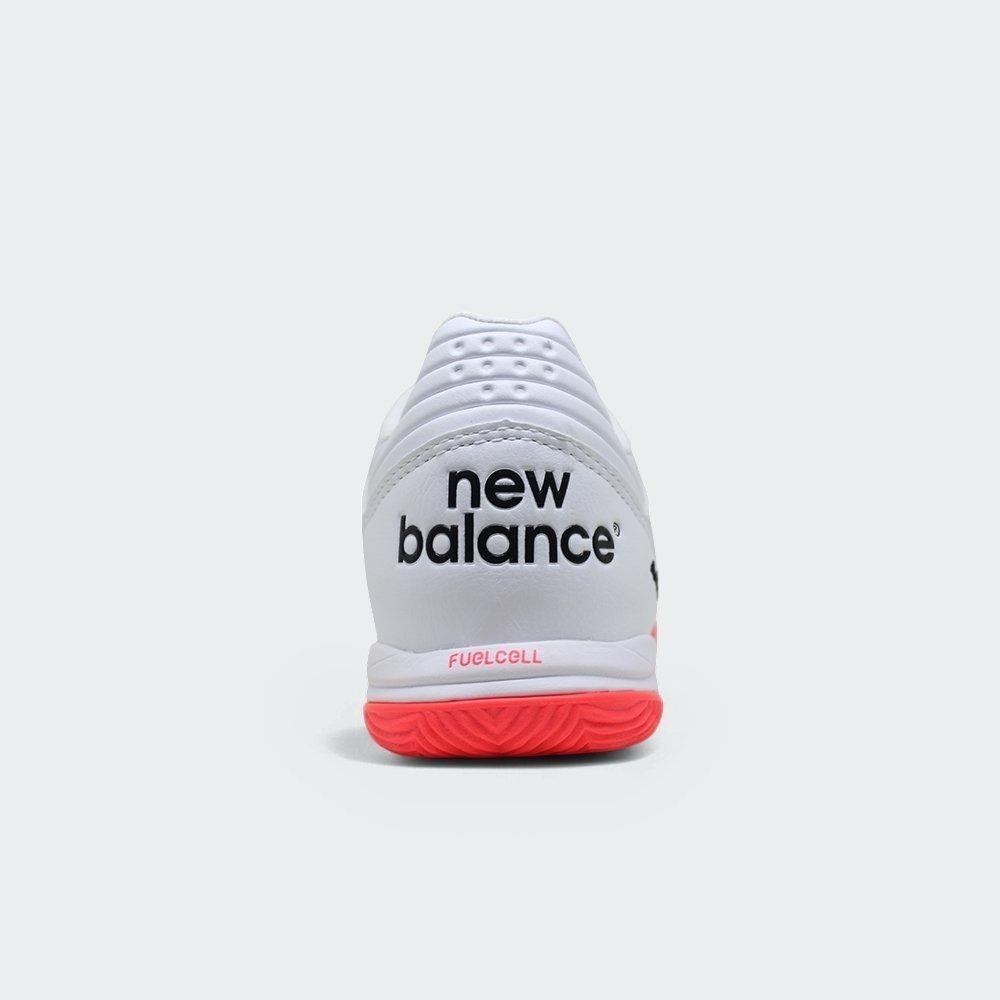 Chuteira Futsal New Balance 442 Pro V2 Branco/Verde 3