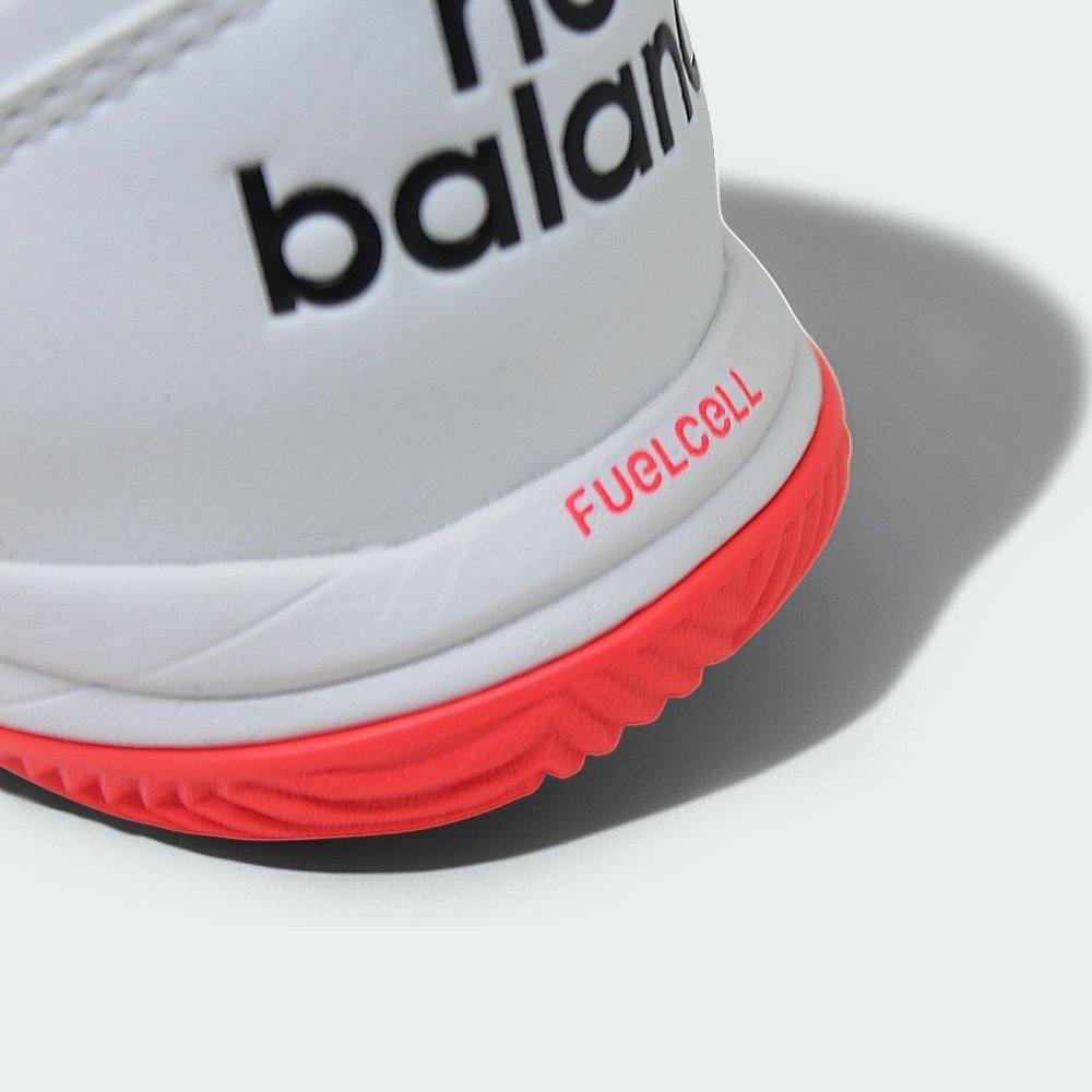 Chuteira Futsal New Balance 442 Pro V2 Branco/Verde 8