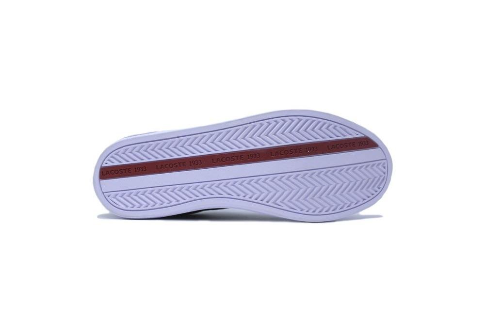 Tenis Lacoste Europa - masculino - preto e branco Preto 4