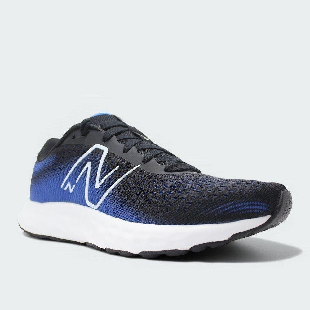 Tênis New Balance 520v8 Preto/Azul 2