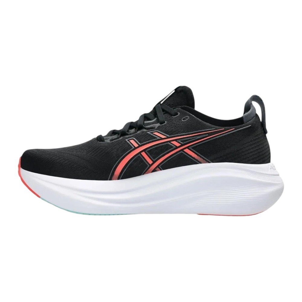 Tênis ASICS Gel-Nimbus 27 Preto/Laranja 2