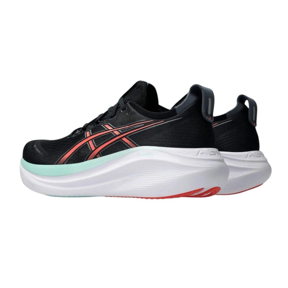 Tênis ASICS Gel-Nimbus 27 Preto/Laranja 5
