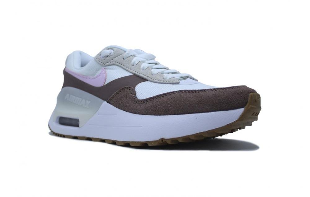 Tênis Nike Air Max Systm Branco/Marrom 2