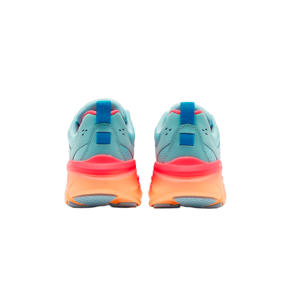 Tênis Skechers D Lux Walker 2.0 Azul/Laranja 4