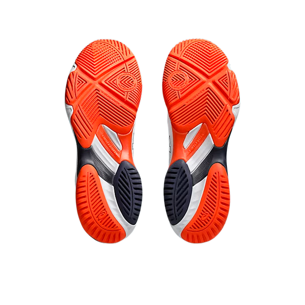 Tênis Asics Netburner Ballistic FF MT 3 Branco/Laranja 4