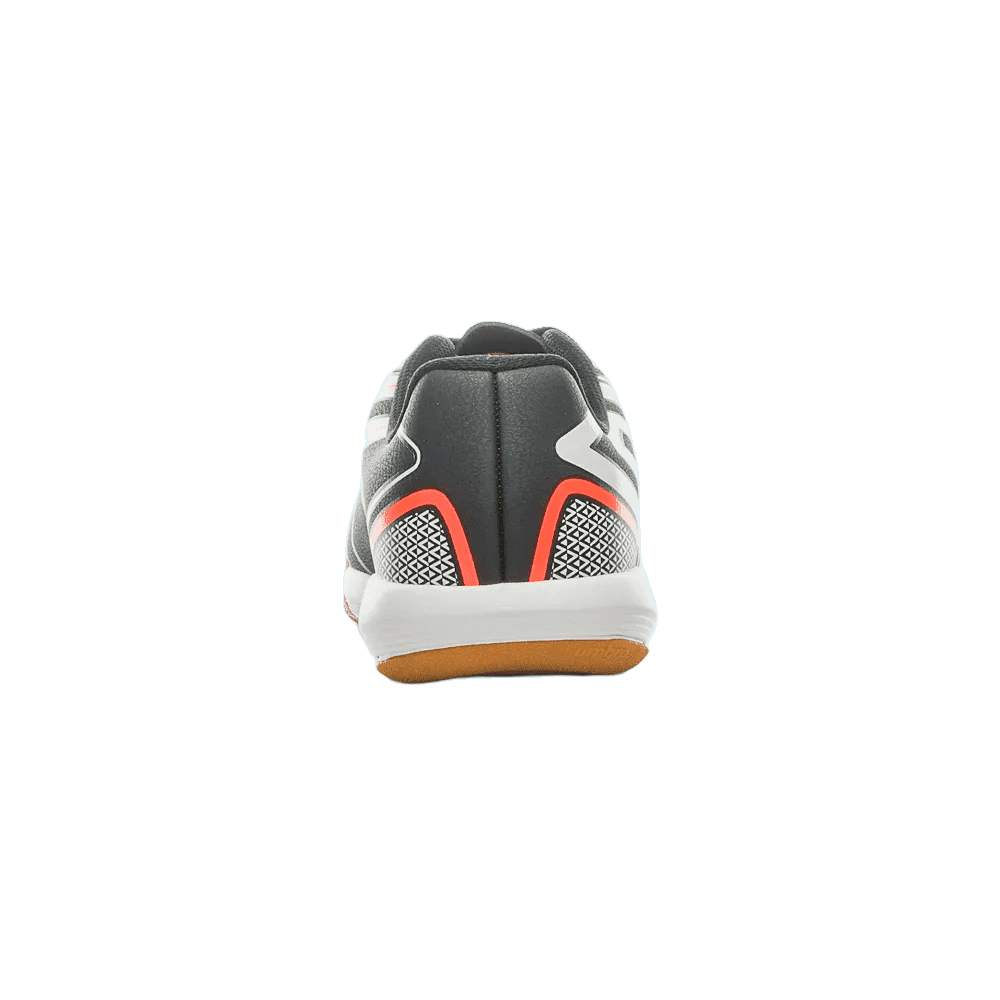 Chuteira Futsal Umbro Pro 5 Preto/Laranja 4
