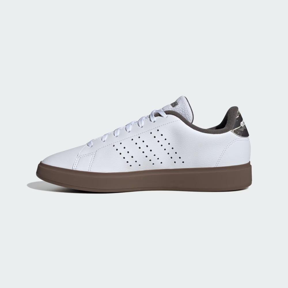 Tênis Adidas Advantage Branco/Marrom 6
