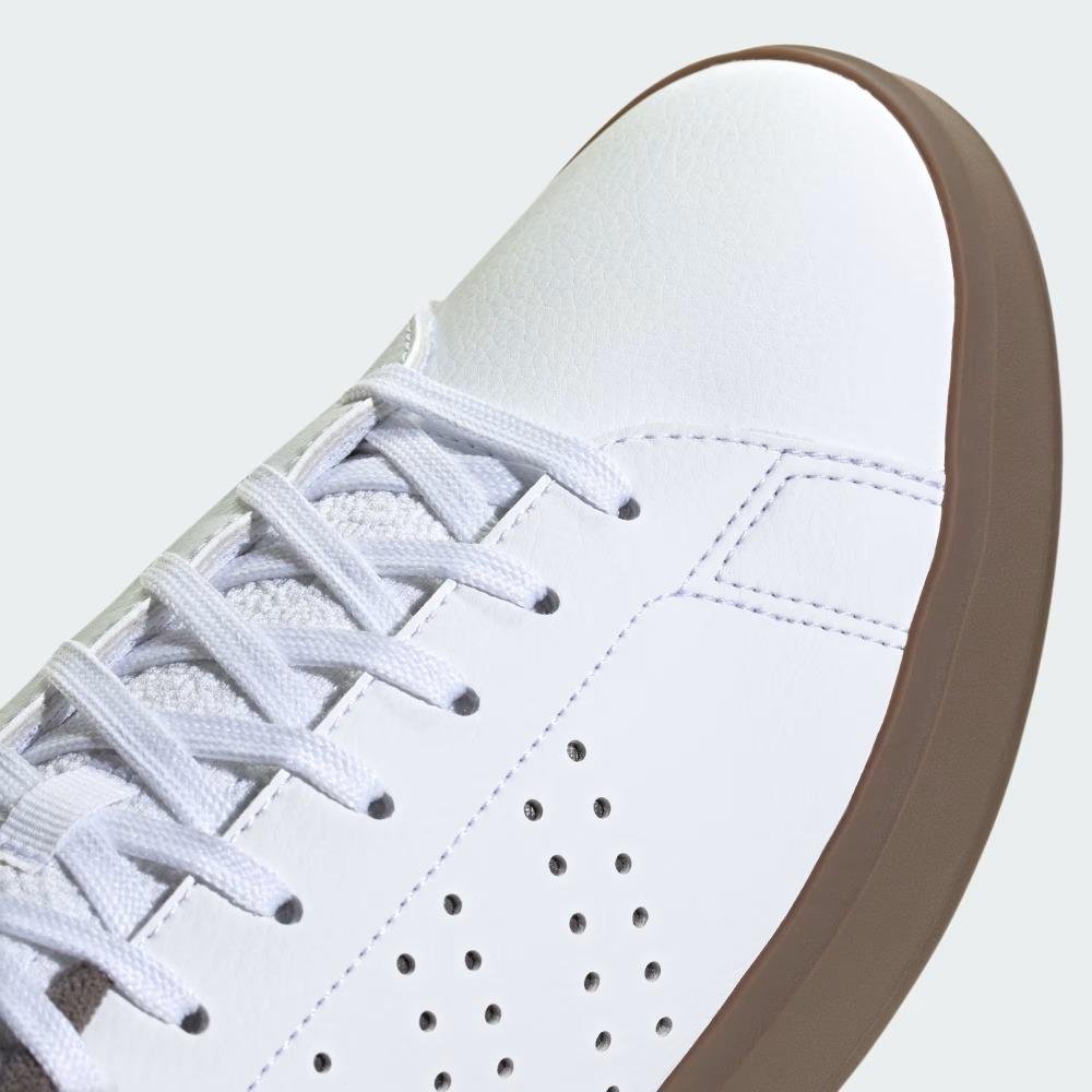 Tênis Adidas Advantage Branco/Marrom 8