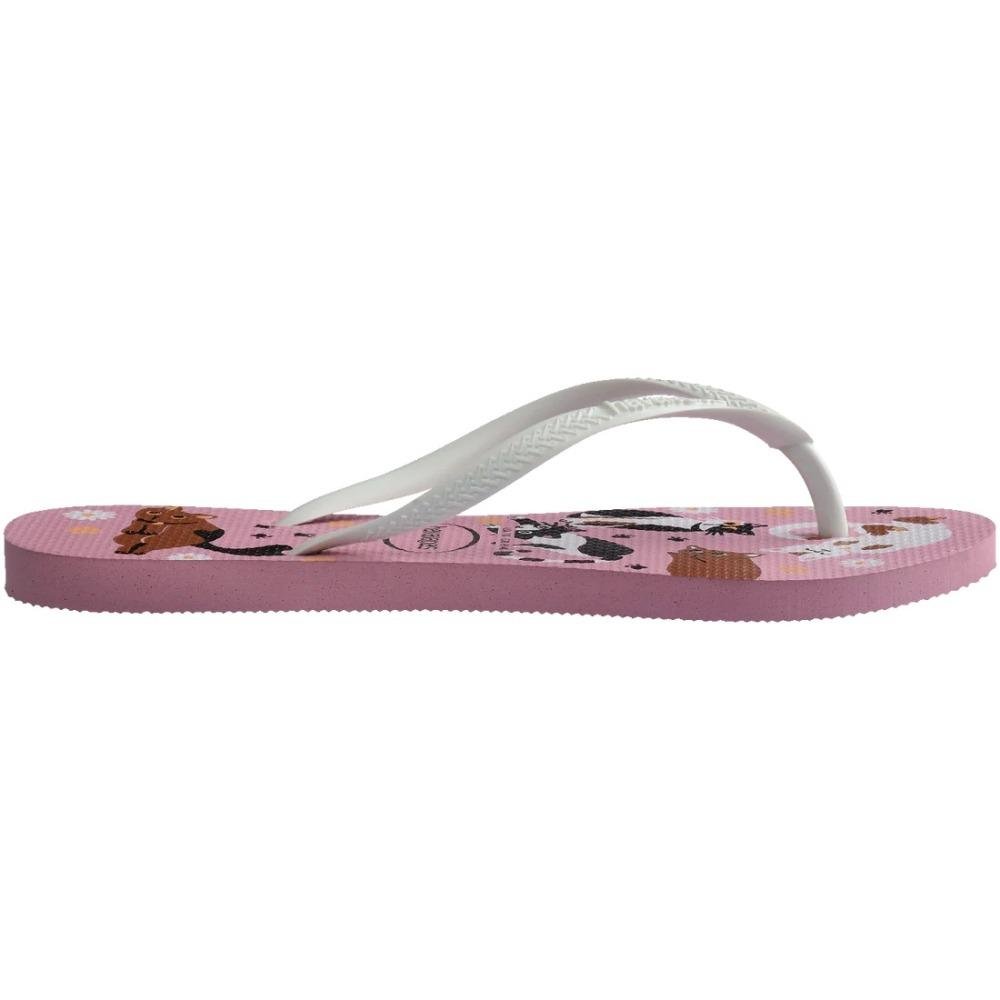 Chinelo Havaianas Slim Pets Rosa 3
