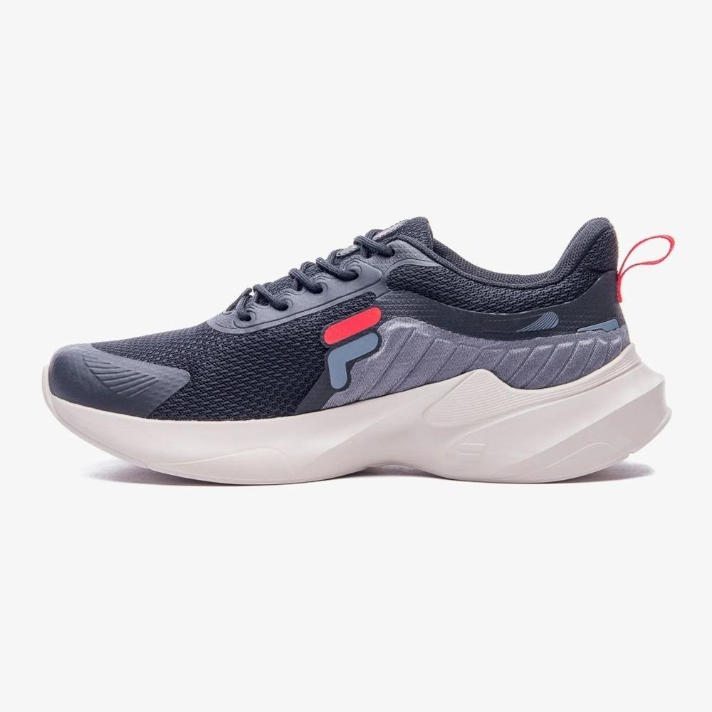 Tênis Fila Progress Lite Preto/Vermelho 5