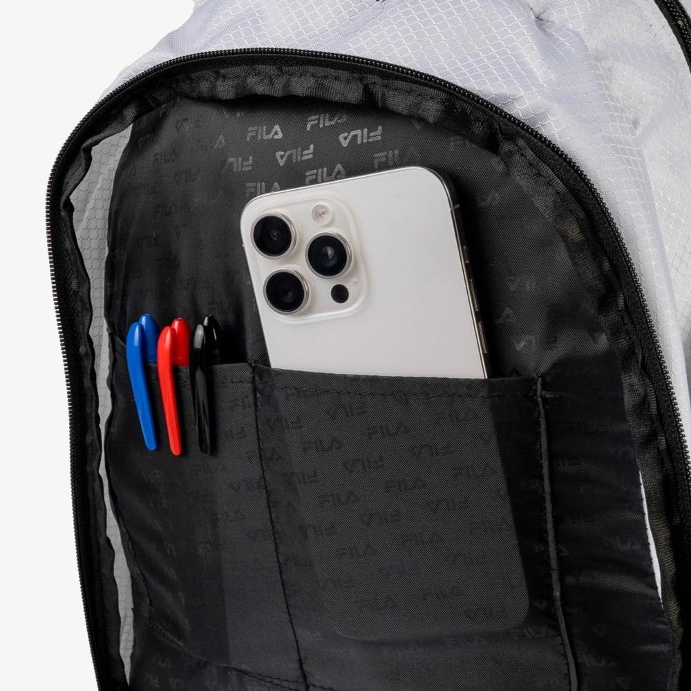 Mochila Fila College Letter Branco/Preto 6