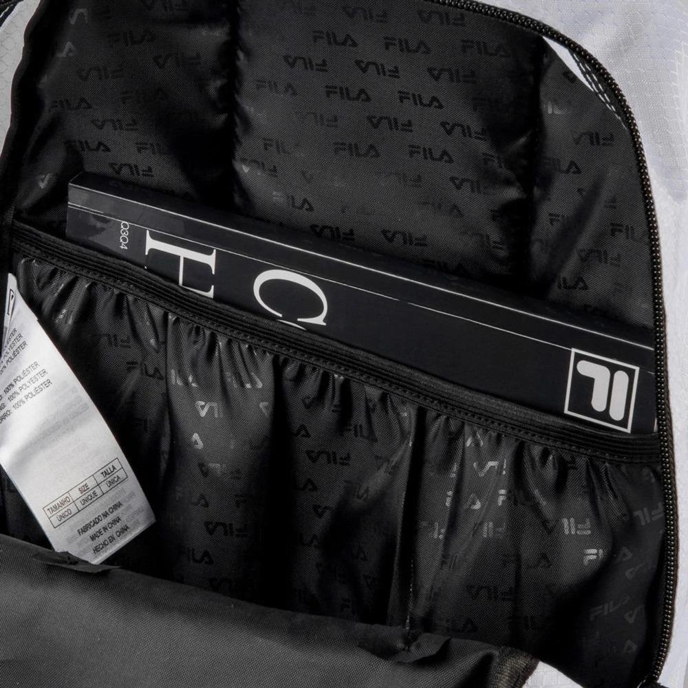 Mochila Fila College Letter Branco/Preto 7