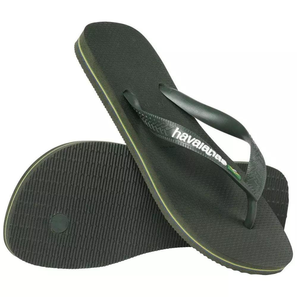 Chinelo Havaianas Brasil Logo Preto 5