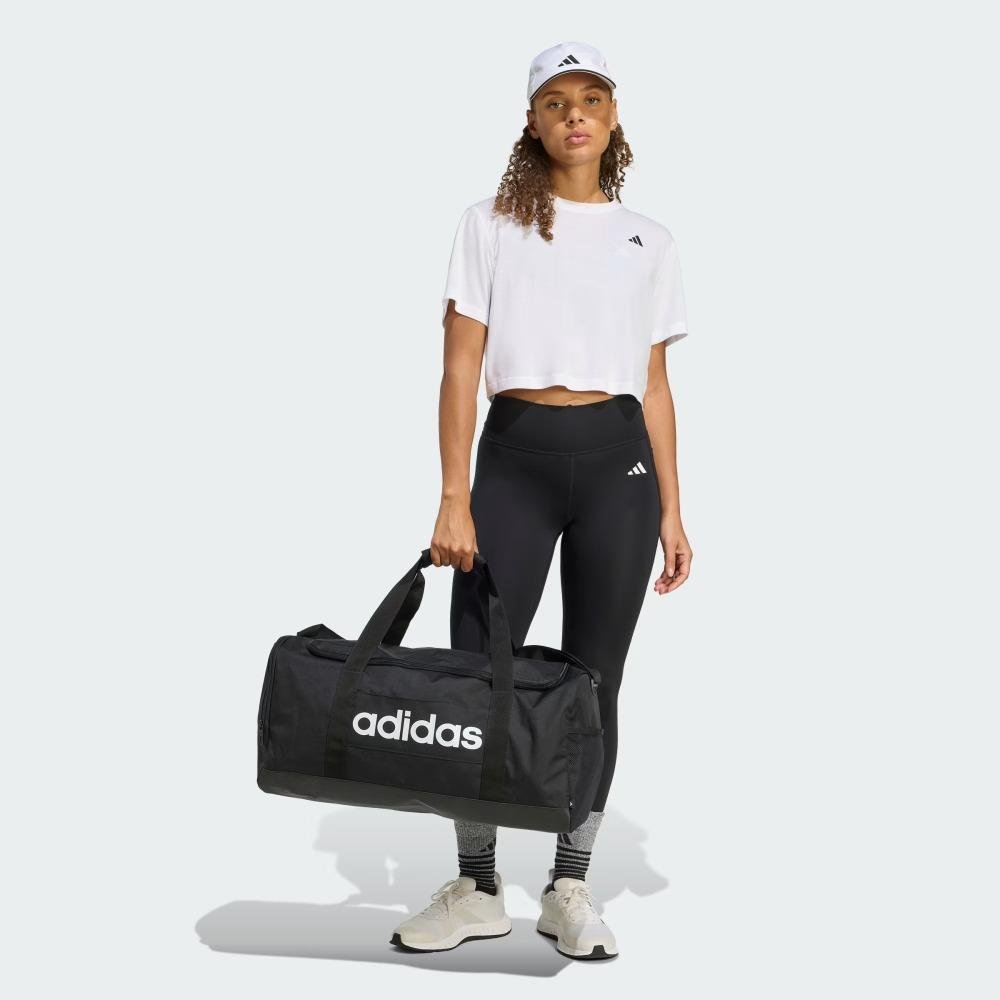 Bolsa Adidas Linear Duffel S Preto 8
