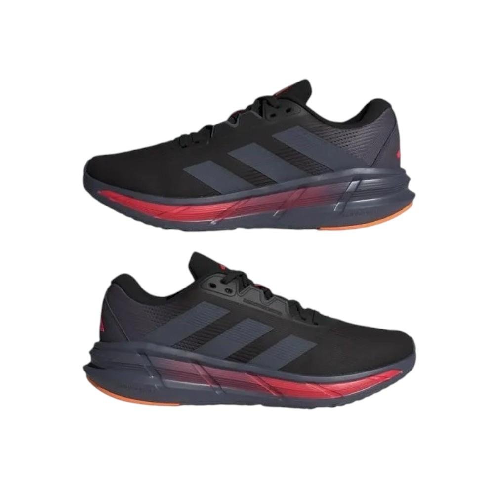 Tênis Adidas Questar 3 M Preto/Laranja 2