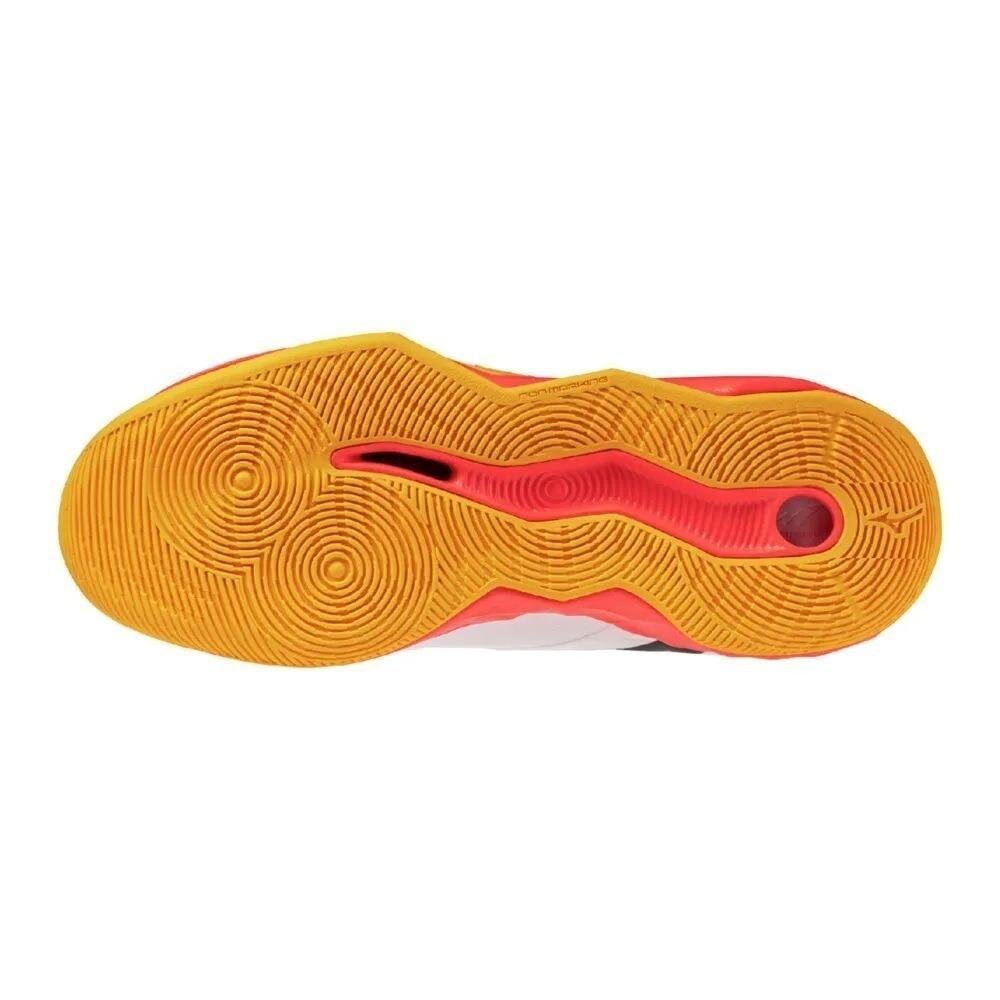 Tênis Mizuno Wave Momentum Pro Branco/Laranja 5