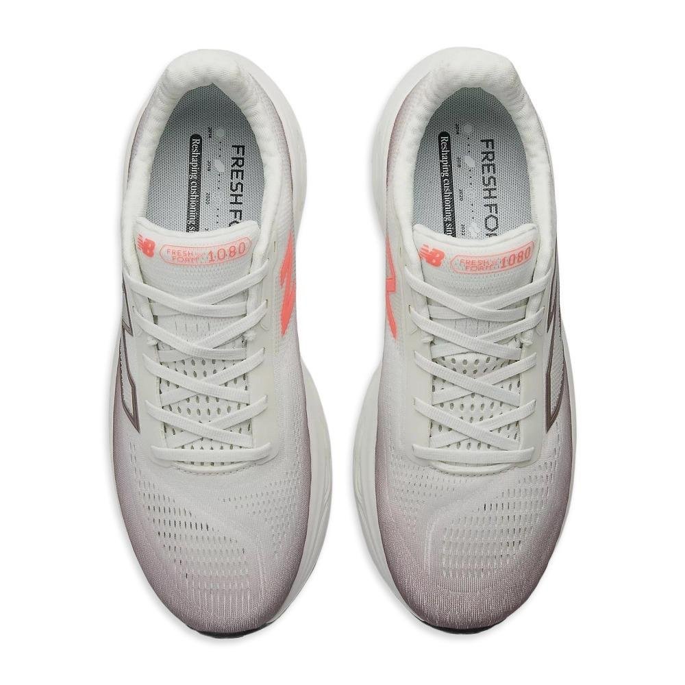 Tênis New Balance Fresh Foam X 1080 V14 Branco/Marrom 4