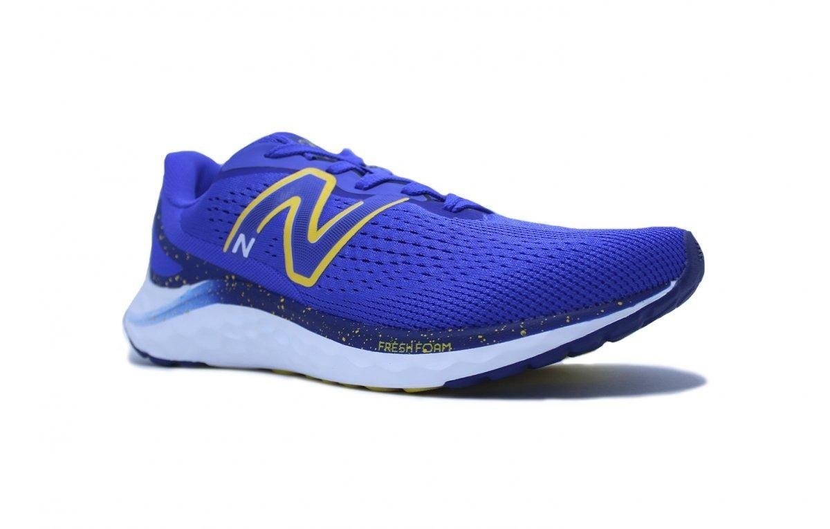 Tênis New Balance Fresh Foam Arishi V4 Azul/Laranja 2
