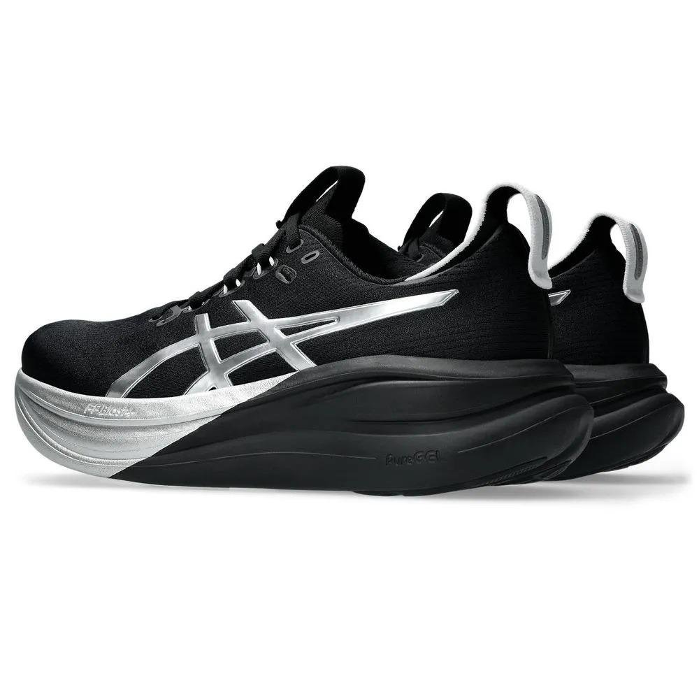 Tênis ASICS Gel-Nimbus 28 Platinum Preto 4