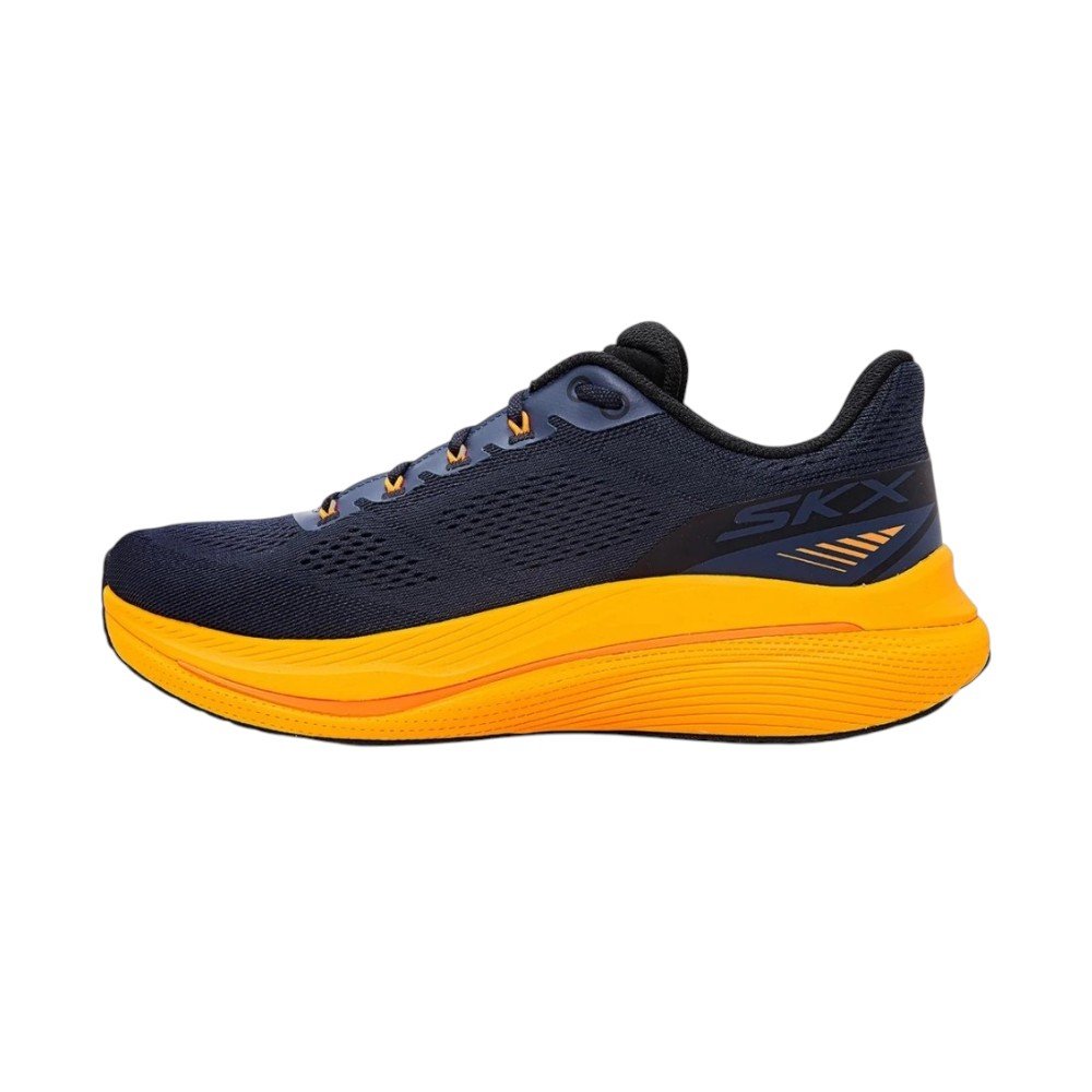 Tênis Skechers Max Cushioning Endeavour Azul/Laranja 4