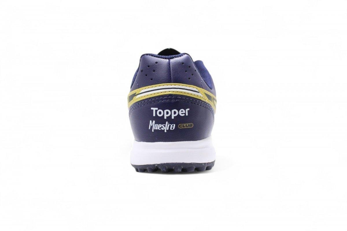 Chuteira Society Topper Maestro Club Azul 3