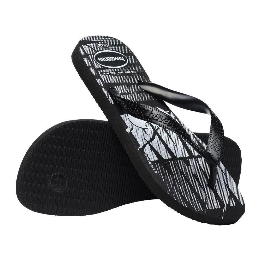 Chinelo Havaianas Batmam Logomania DC Preto 2