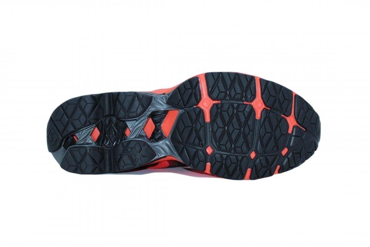 Tênis Mizuno Wave Invictus 3 Vermelho/Preto 4