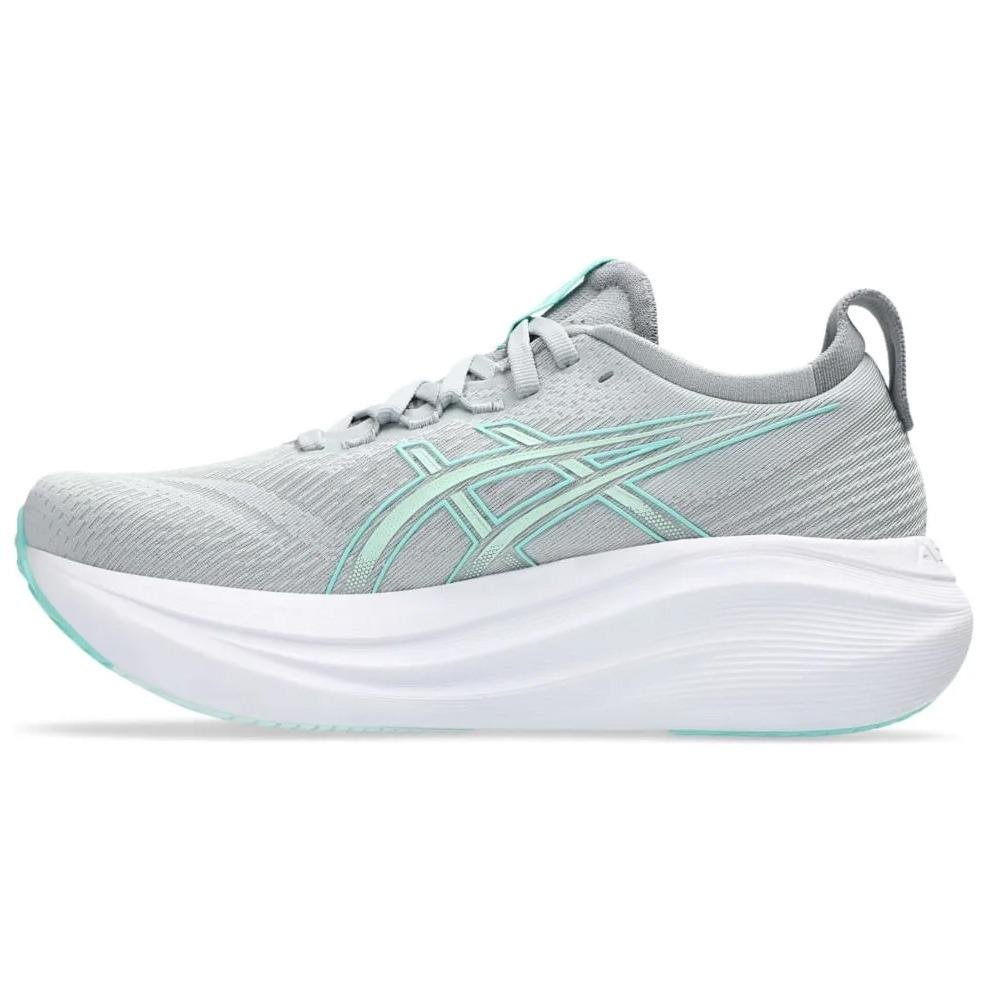 Tênis ASICS Gel-Nimbus 27 Cinza/Verde 2