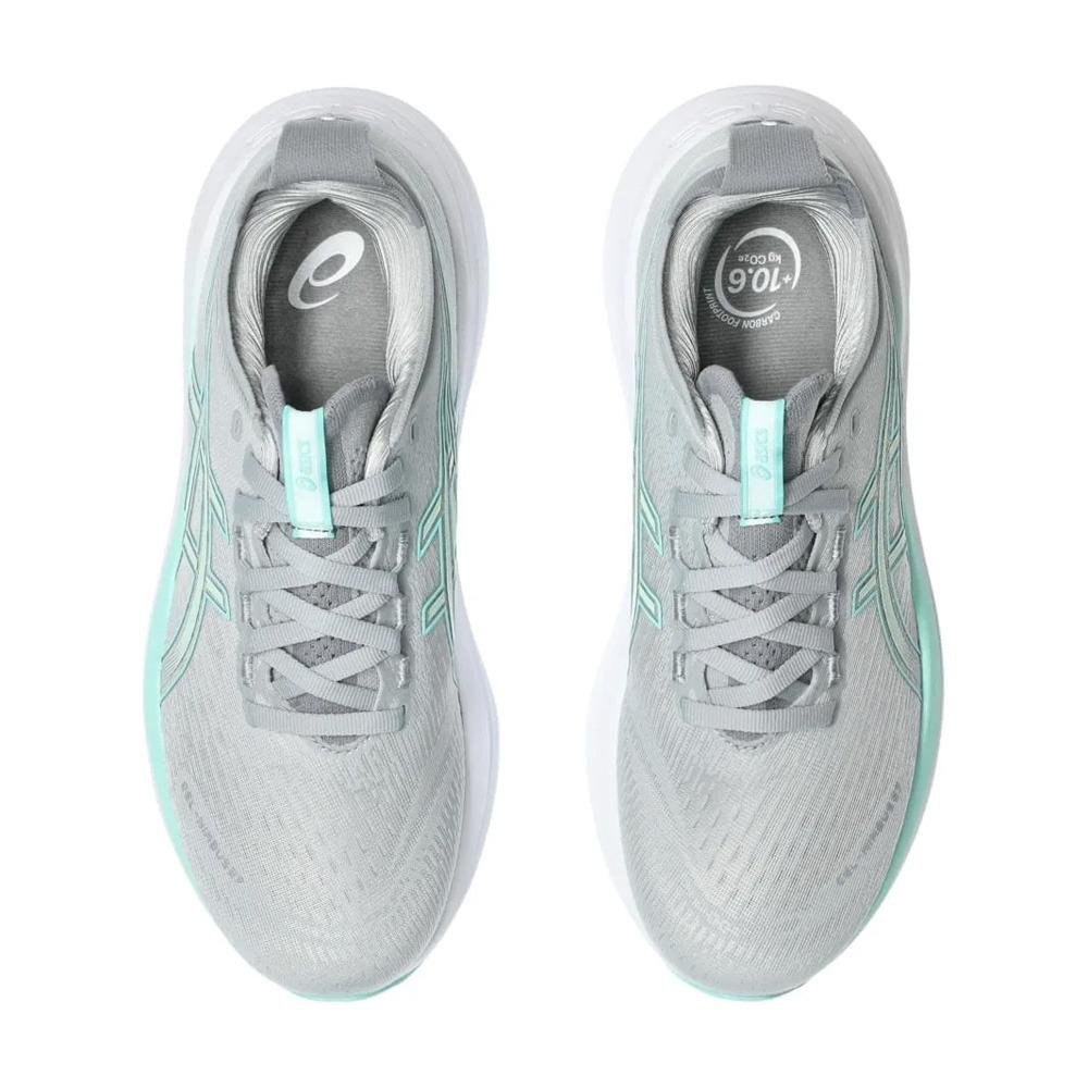 Tênis ASICS Gel-Nimbus 27 Cinza/Verde 7