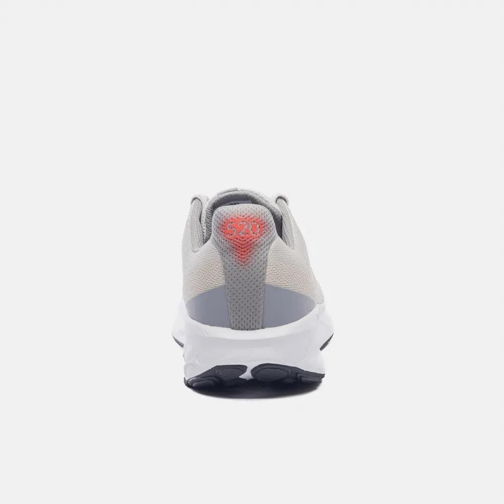 Tênis New Balance Fresh Foam 520 V9 Branco/Cinza 5