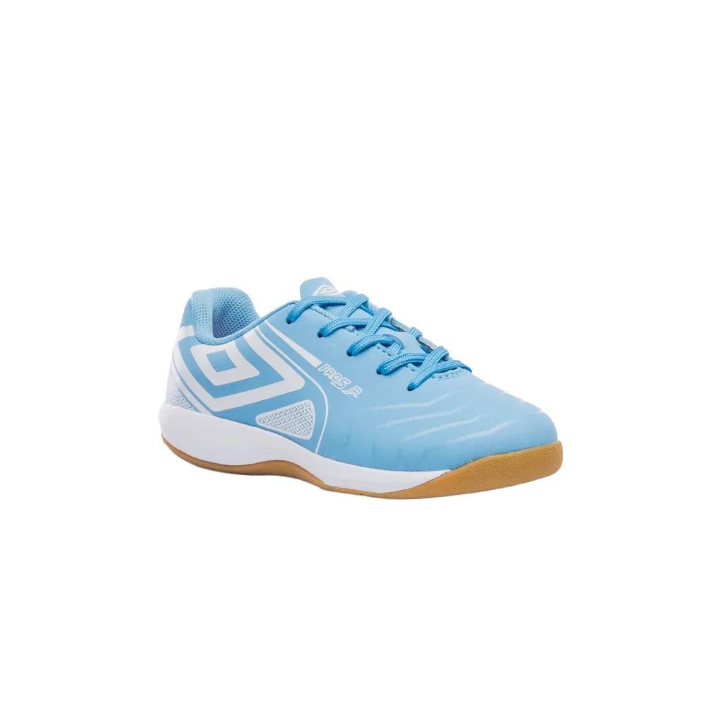 Chuteira Futsal Umbro Pro 5 Jr Azul 3