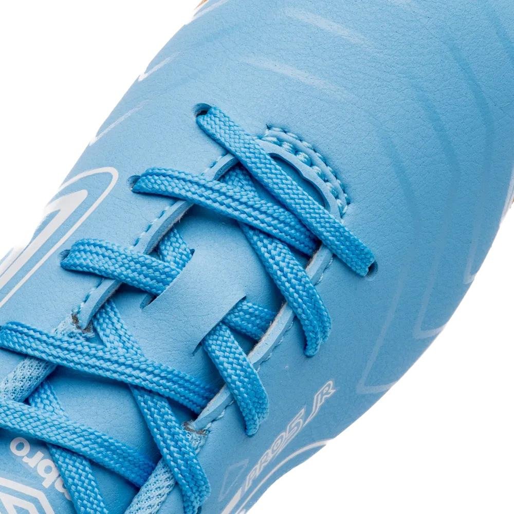 Chuteira Futsal Umbro Pro 5 Jr Azul 6