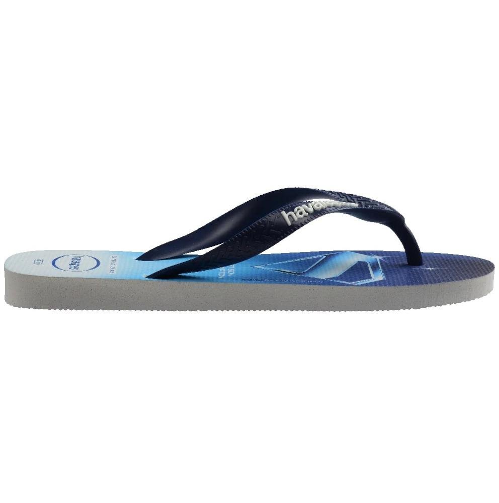 Chinelo Havaianas Top Heróis DC Superman Branco/Azul 3