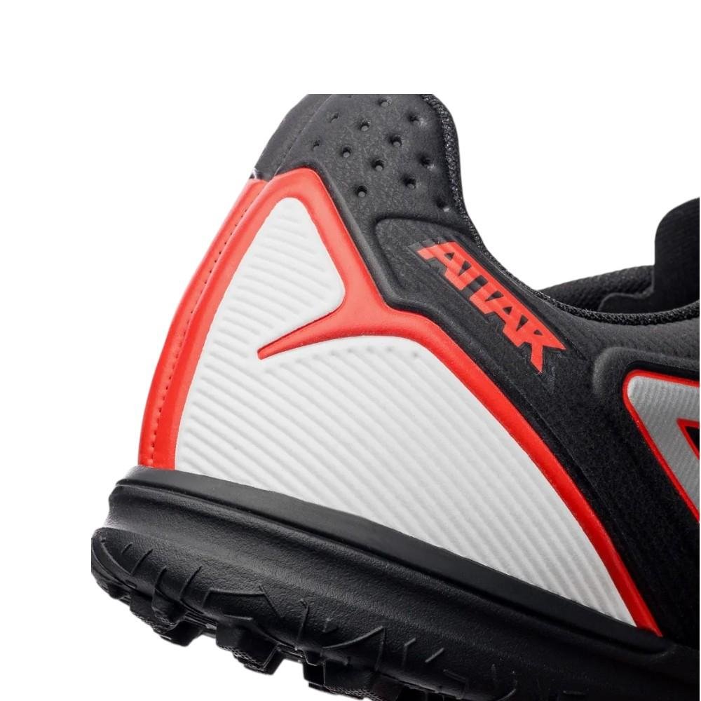 Chuteira Society Umbro Attak III Preto/Vermelho 7