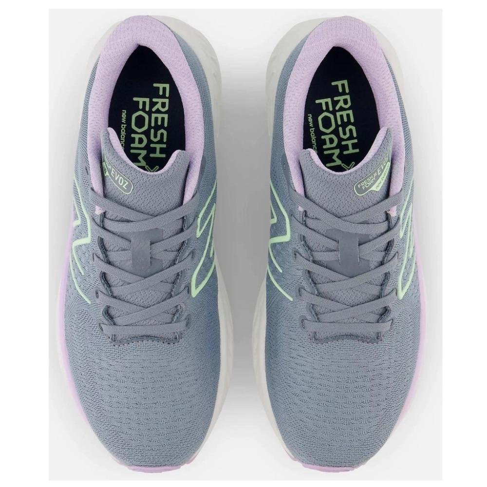Tênis New Balance Evoz V3 Cinza/Verde 4