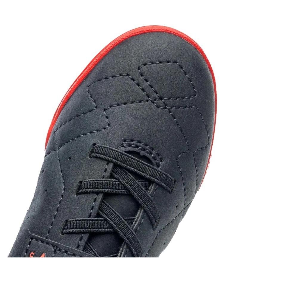 Chuteira Futsal Umbro Neo Striker Kids Preto/Vermelho 4