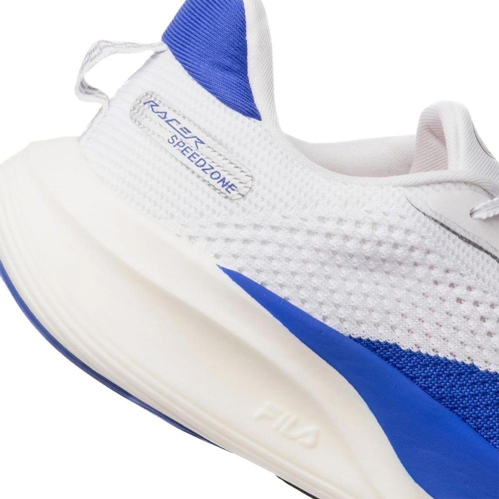 Tênis Fila Racer Speedzone Branco/Azul 7